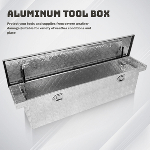 Versatile Durable Trailer Aluminum Tool Box with Lock