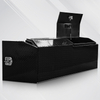 Multi Purpose Lockable Diamond Black Aluminum Truck Tool Case