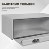 Waterproof Lockable Aluminum Toolbox Trailer Tool Storage Cabinet