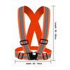 Adjustable Reflective Elastic Strap Reflective Belt Running Vest