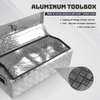 Waterproof Aluminum Tool Box Tool Organizer Trailer Toolbox