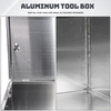 Waterproof Custom Aluminum Toolbox Metal Truck Tool Storage Box