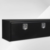 Lockable Black Underbody Aluminum Tool Box with T-Handle Latch