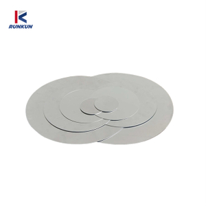 Round Silver Coated Aluminum Circle for Lights