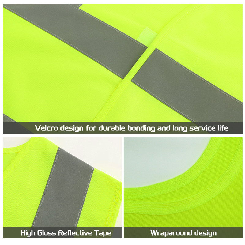 Lightweight High Vis Safety Reflective Vest for Cycling Jogging