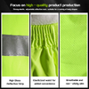 Breathable Fluorescent Reflective Rain Pants with Reflective Strips