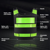 Custom Logo Safety Uniform Vest with Lattice Reflective Strips