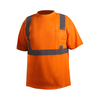 Breathable High Viz Reflective Safety T-shirt with Reflective Strips